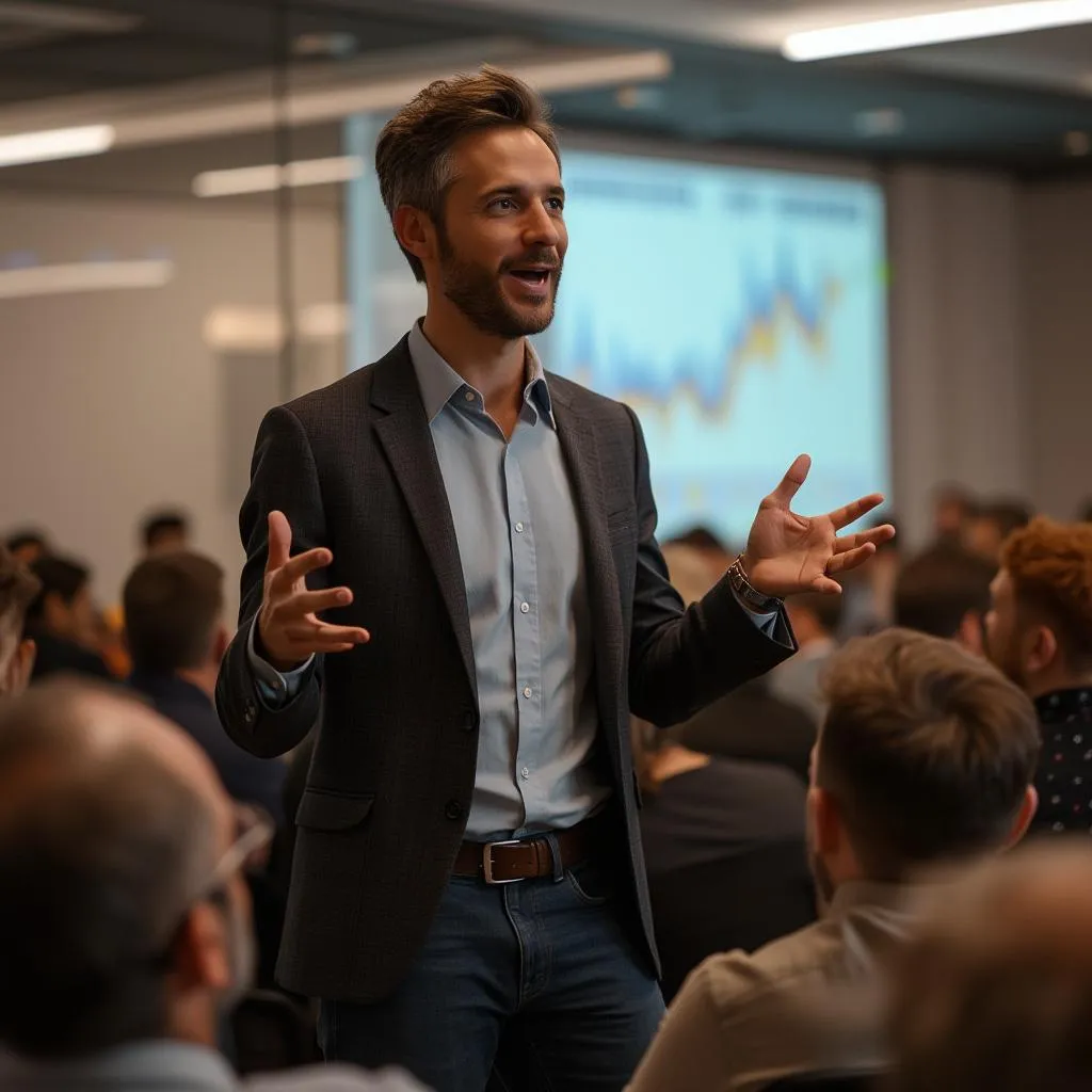 Ο ιδρυτής της InvestWise σε σεμινάριο